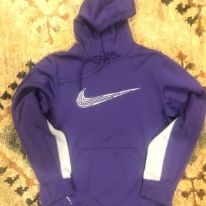 Nike Therna-Fit Purple Hoodie